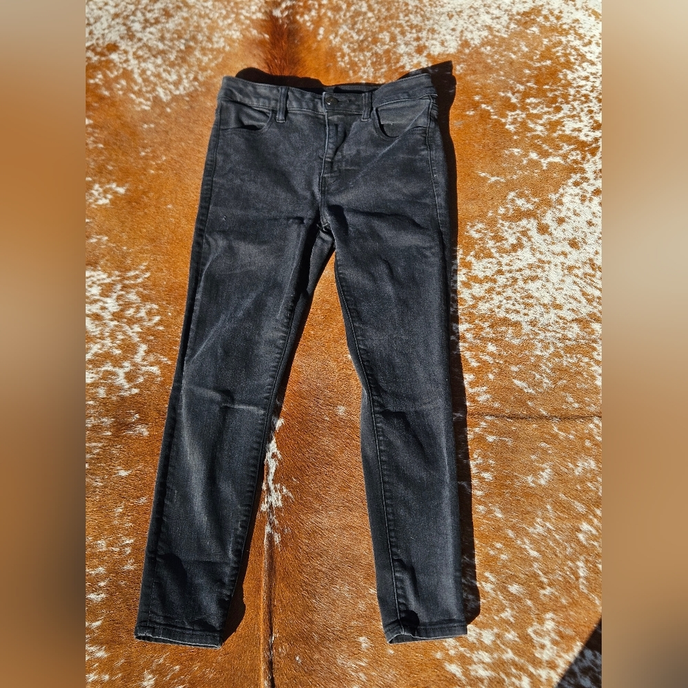 American Eagle Womens Hi-Rise Jegging - Washed Black